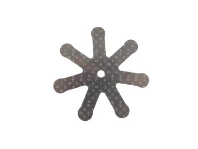 hvězdice pro ventily pro kompresory DENSO 7SB16C - 0,4 mm